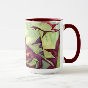 Agave watercolor mug by Debra Lee Baldwin