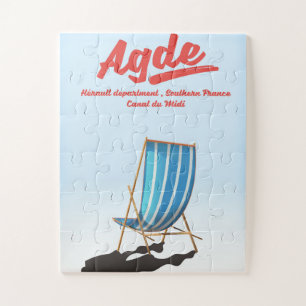 Agde, Hérault department in southern France travel Jigsaw Puzzle