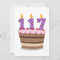 Age 117 on Birthday Cake