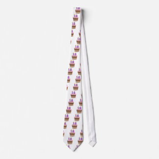 Age 16 on Birthday Cake Tie