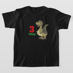 Age 3 Dinosaur Birthday - 3rd Birthday Dino T-Shirt