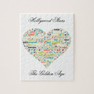 Age d'or des étoiles d'Hollywood puzzle