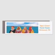 Age & Grace Car Magnet