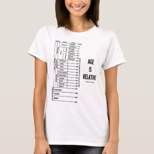 Age Is Relative (Geological Time Humour) T-Shirt