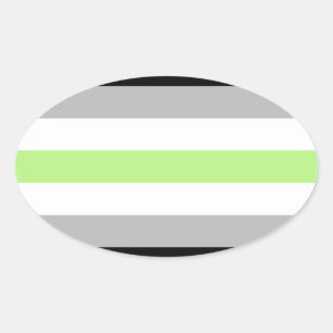 age oval sticker