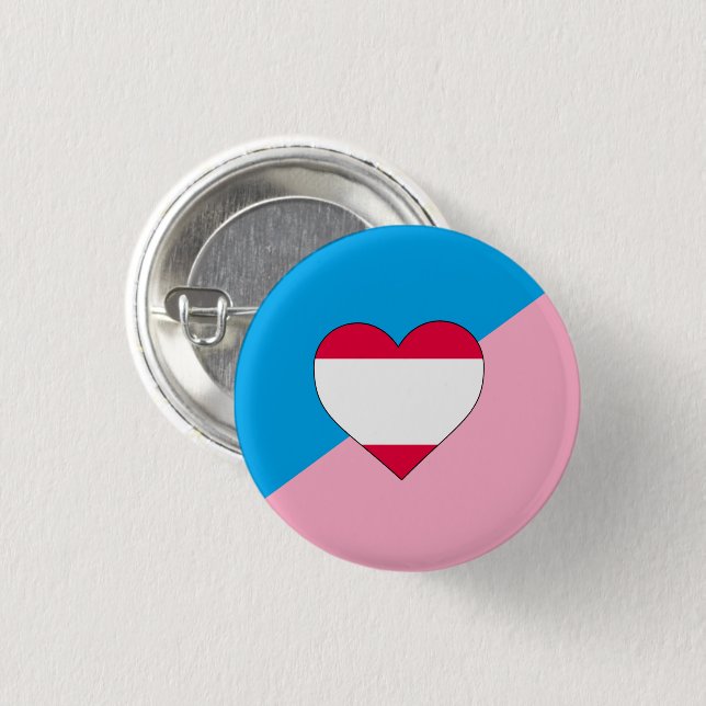 Age Play Pride Flag 1 Inch Round Button (Front & Back)