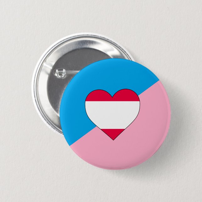 Age Play Pride Flag 2 Inch Round Button (Front & Back)
