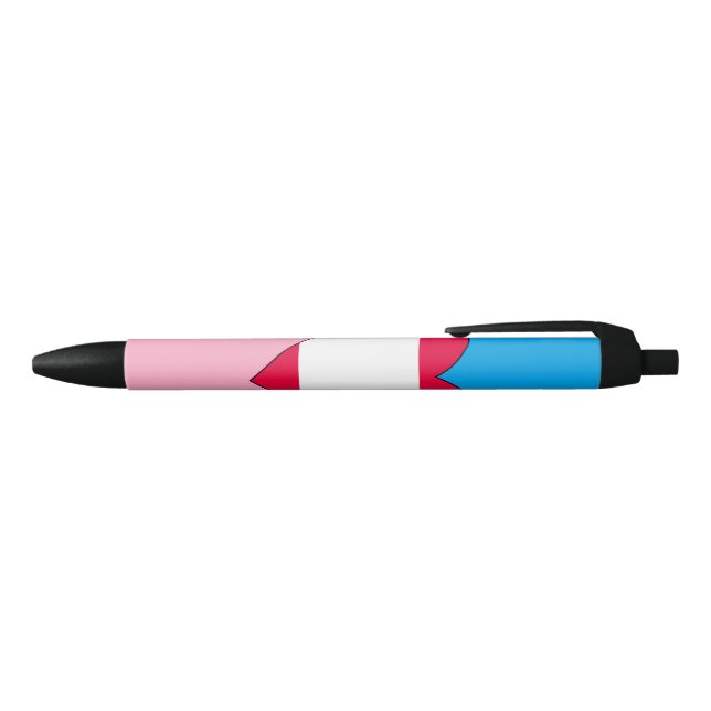 Age Play Pride Flag Black Ink Pen (Top)