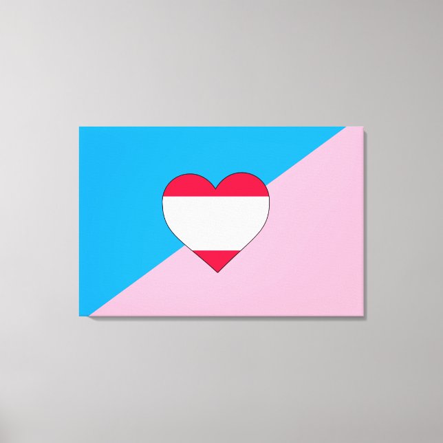 Age Play Pride Flag Canvas Print (Front)