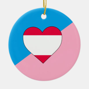 Age Play Pride Flag Ceramic Ornament