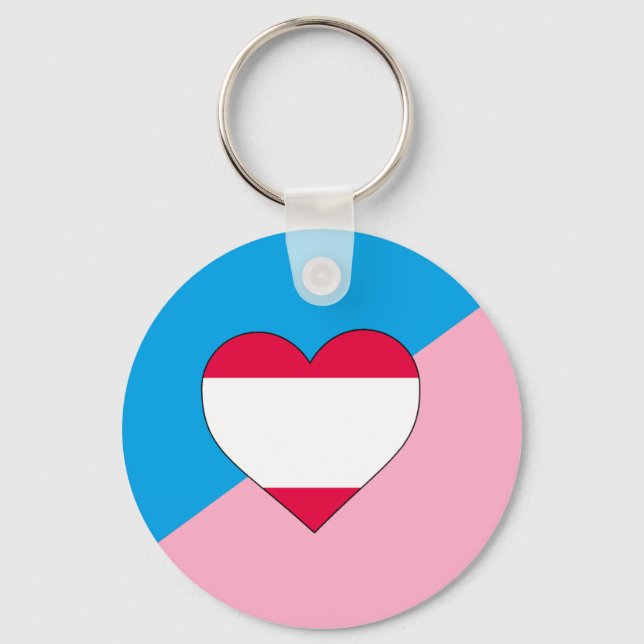 Age Play Pride Flag Keychain (Front)