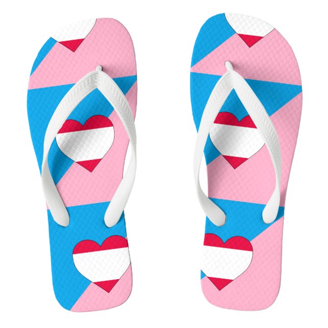 Age Play Pride Flip Flops (Footbed)