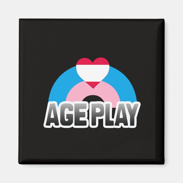 Age Play Pride Magnet (Front)