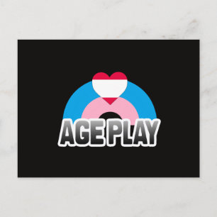 Age Play Pride Postcard