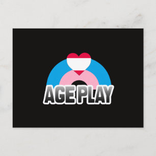 Age Play Pride Postcard
