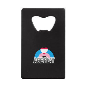 Age Play Pride Wallet Bottle Opener