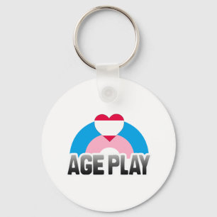 AGE PLAY RAINBOW KEYCHAIN