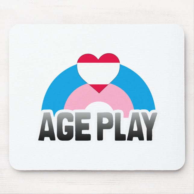 AGE PLAY RAINBOW MOUSE PAD (Front)