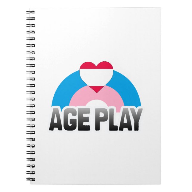AGE PLAY RAINBOW NOTEBOOK (Front)