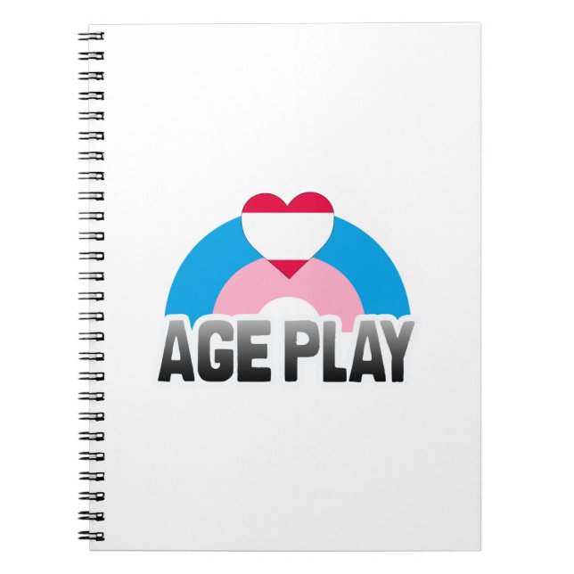 AGE PLAY RAINBOW NOTEBOOK (Front)