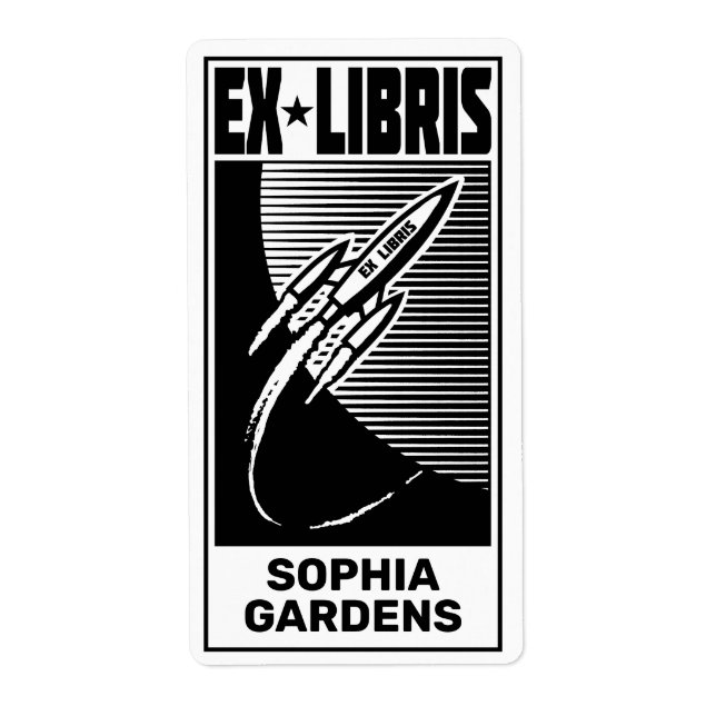 Âge spatial Ex Libris  (Devant)