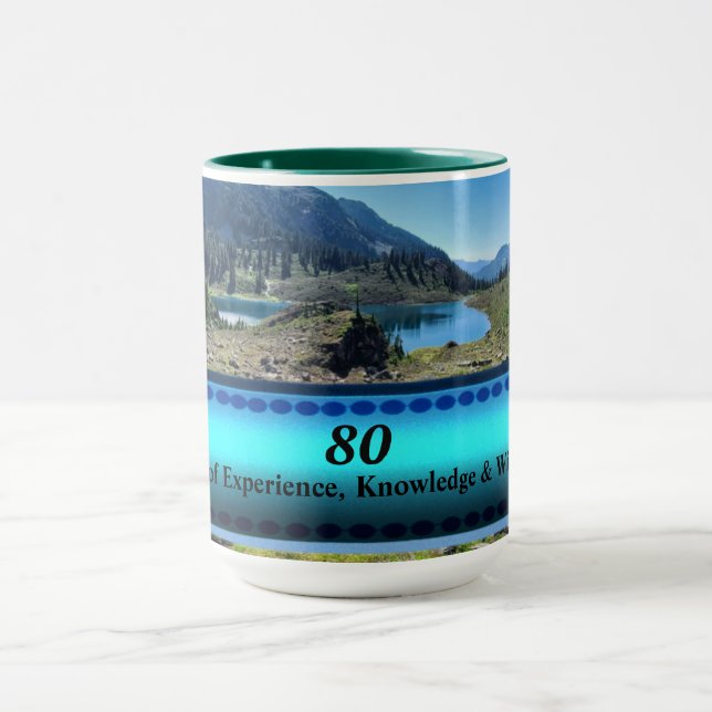 Age Years of Experience Nature Mug (Center)