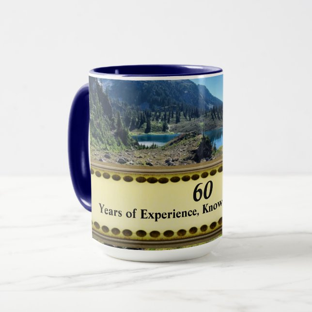 Age Years of Experience Nature Mug (Front Left)