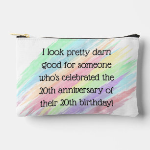 Aged 40 & over accessory pouch