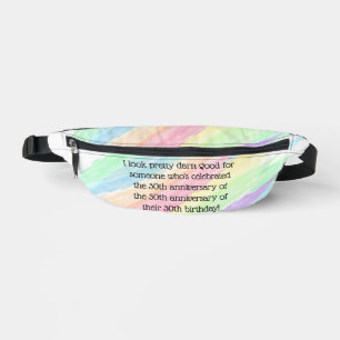 Aged 90 & over fanny pack