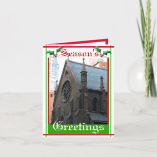 Aged Brick Church Card