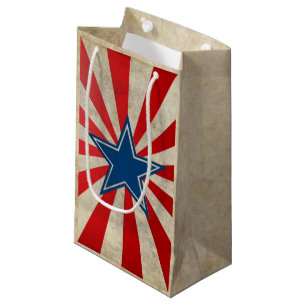 Aged Glory - Red, White and Blue Small Gift Bag