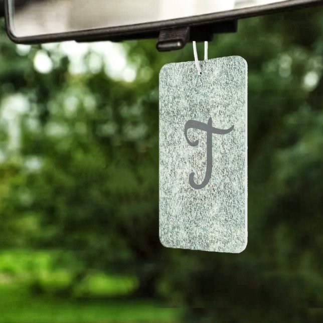 Aged Granite Air Freshener (If you like the look of Granite, choose the Aged Granite Air Freshener, with your personal Monogram!)