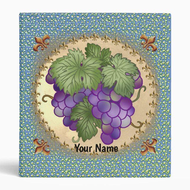 Aged  Grapes binder (Front)