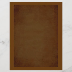 Aged Look Plain Brown Scrapbook Paper