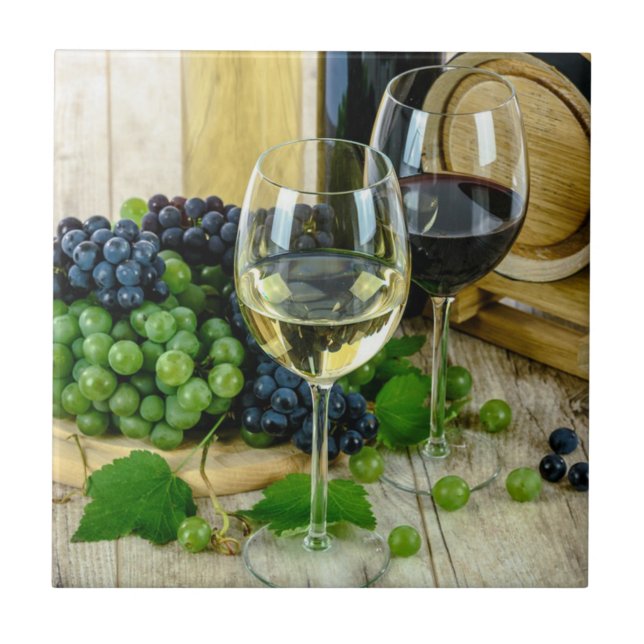 Aged to Perfection, fine wine, Tile (Front)