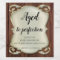 Aged to Perfection Gold Wood Birthday Wine Label