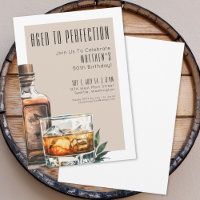 Aged To Perfection Men's Birthday Party