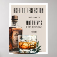 Aged To Perfection Men's Birthday Party
