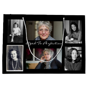 Aged To Perfection Photos Large Gift Bag