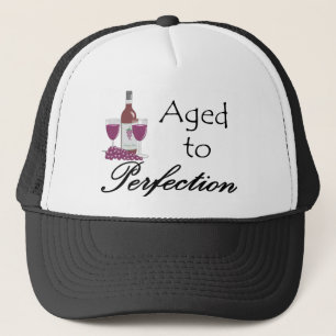 Aged to Perfection T-shirts and Gifts. Trucker Hat