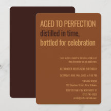 Aged to Perfection | Whisky Birthday