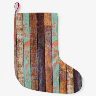 aged vertical wooden backgrounds texture small christmas stocking