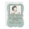 Aged Wood 80th Birthday Photo