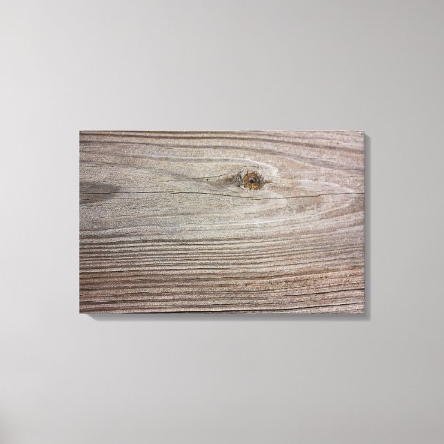 Aged Wood Canvas Print (Front)