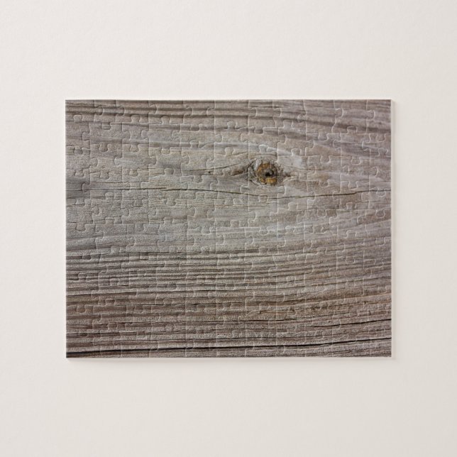 Aged Wood Jigsaw Puzzle (Horizontal)