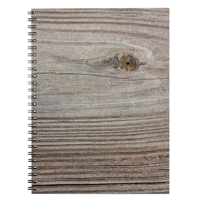 Aged Wood Notebook (Front)