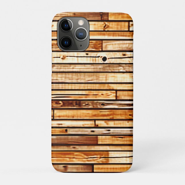 Aged Wood Texture Design Case-Mate iPhone Case (Back)