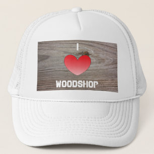 Aged Wood Trucker Hat