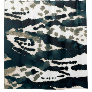 Aged Zebra Print. Grey Zebra Rough Print. Grey Zeb