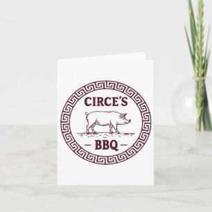 Agema Apparel Uni-adults Greek Mythology Bbq , Gre Card